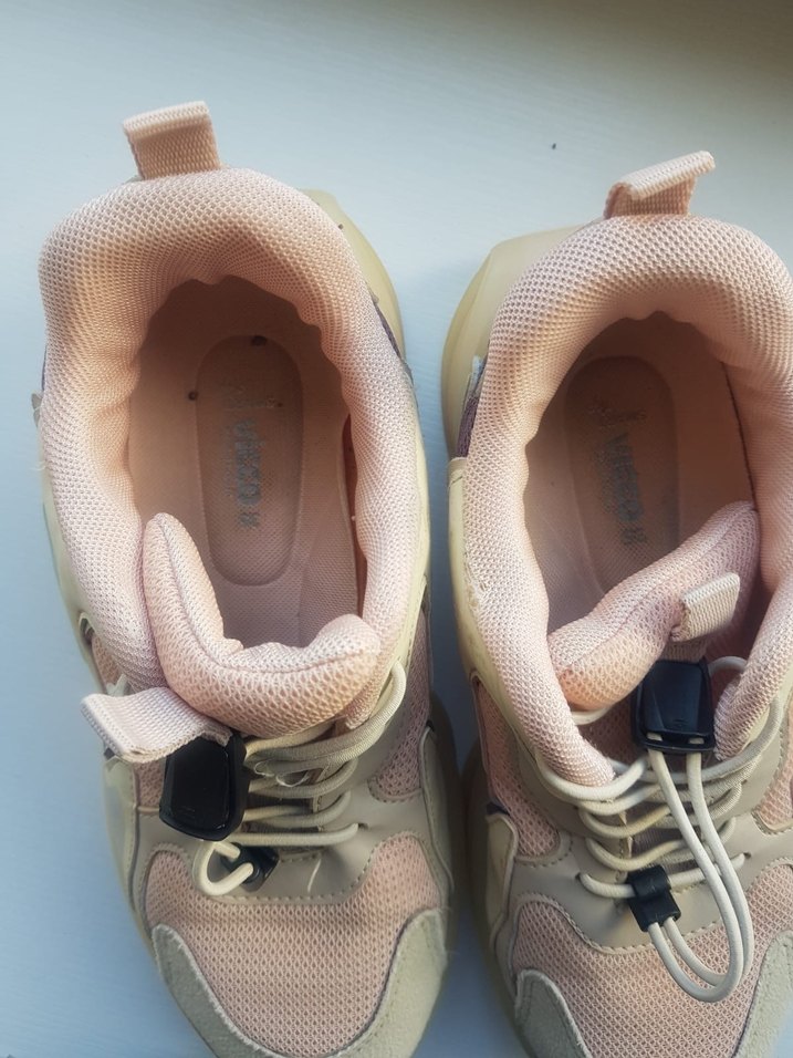 Vicco  Bağcıklı Pastel Renk Platform Spor Ayakkabı - Görsel 5