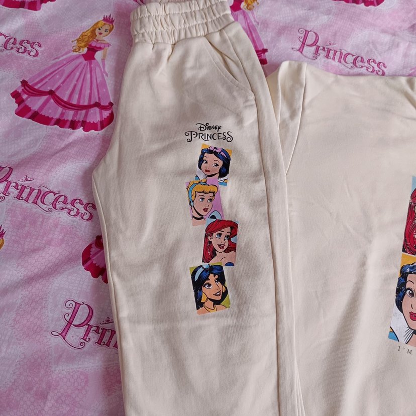 Lisanslı Kızlar için Beyaz Disney Prenses ikili takım - Görsel 2