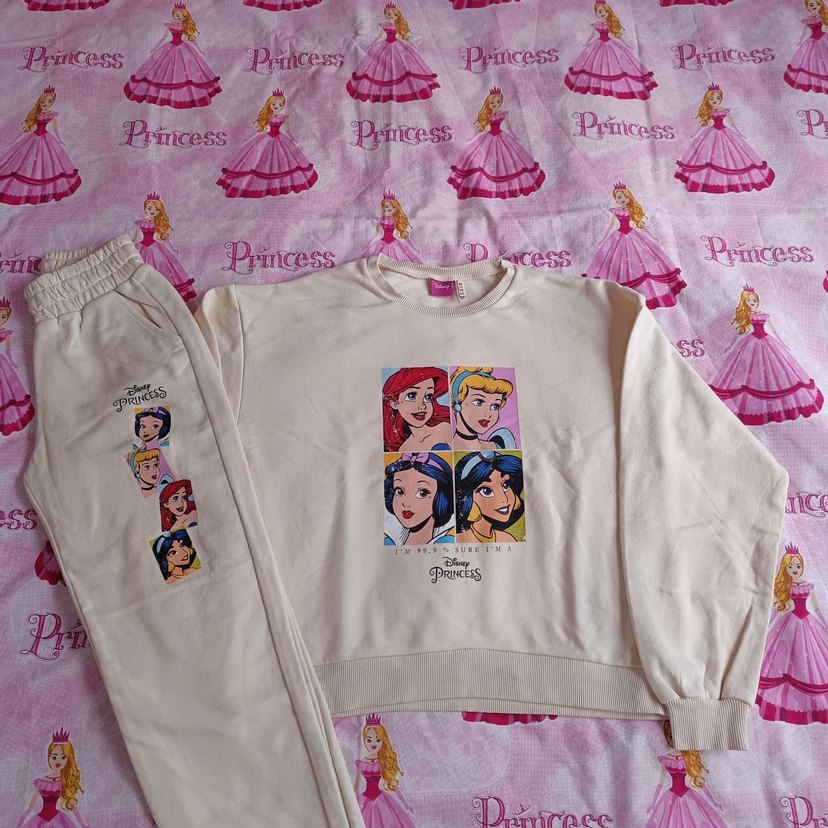 Lisanslı Kızlar için Beyaz Disney Prenses ikili takım - Görsel 3