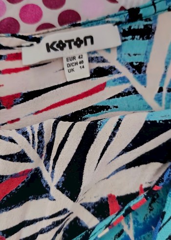 Koton marka Çok Renkli Kadın tulum - Görsel 3