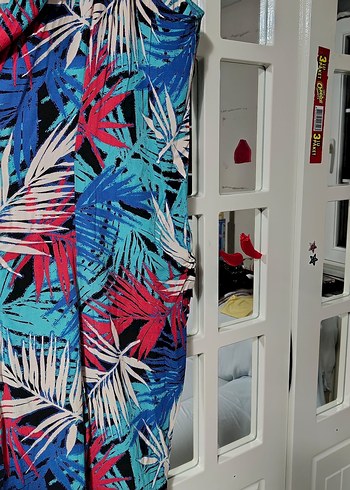 Koton marka Çok Renkli Kadın tulum - Görsel 4