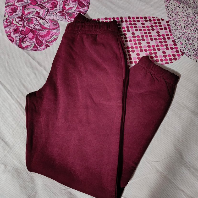 Bordo Eşofman Altı yeni sıfır - Görsel 2