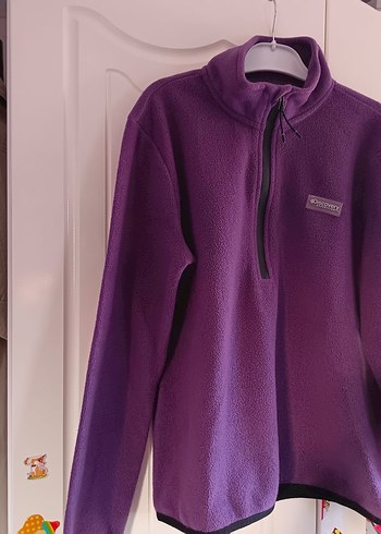 Dıscovery marka Mor Yarım Fermuarlı Kadın Polar Sweatshirt - Görsel 2