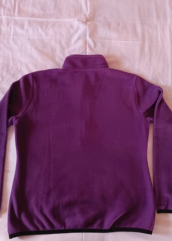 Dıscovery marka Mor Yarım Fermuarlı Kadın Polar Sweatshirt - Görsel 3