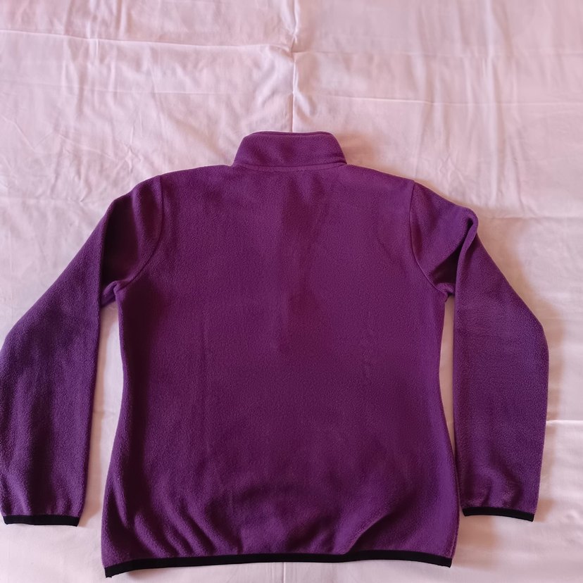 Dıscovery marka Mor Yarım Fermuarlı Kadın  Polar Sweatshirt - Görsel 3