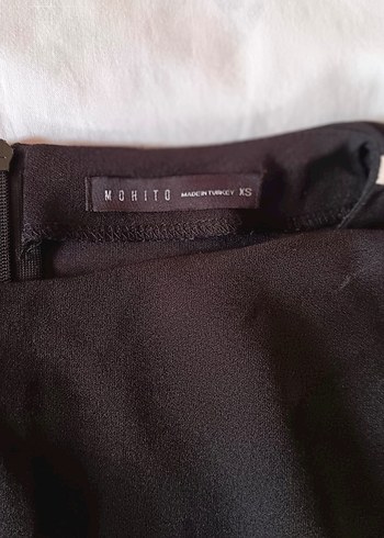 Mohıto marka siyah  Bej yan çizgili Uzun Kadın Tulum - Görsel 2