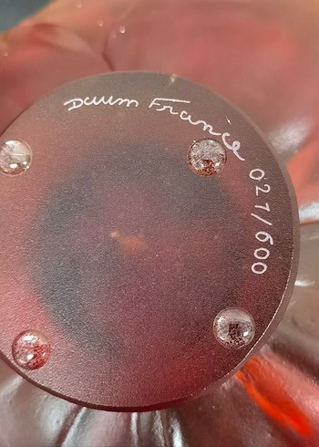 Mor Çiçek Desenli Dekoratif Tabak ve Vazo Seti - Görsel 9