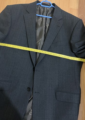 52 Beden Gri Erkek Ofis Takım Ceketi