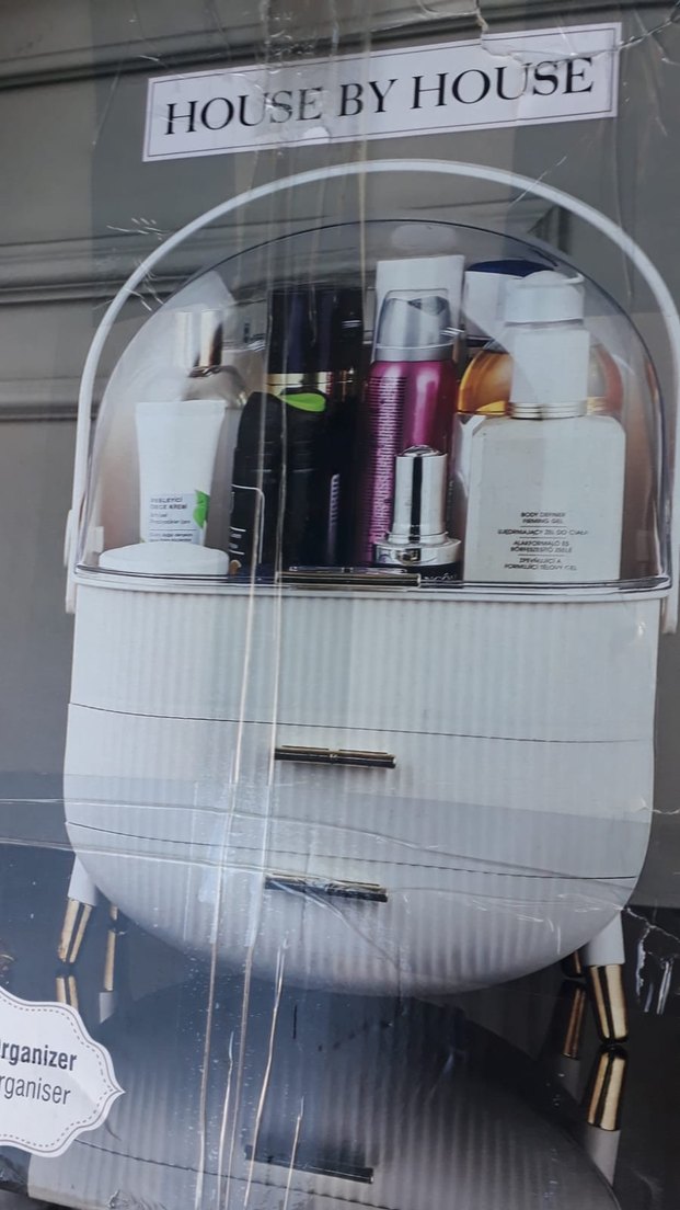 Beyaz Makyaj Organizeri - Görsel 2