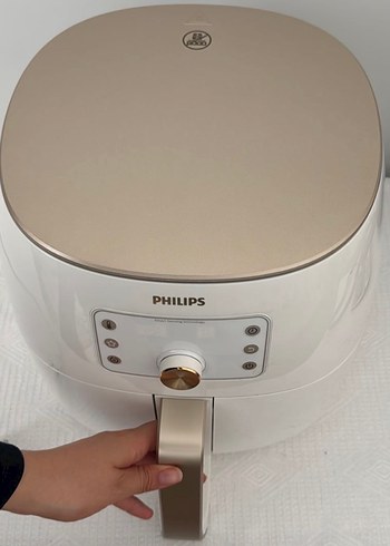 Philips Beyaz XL Fritöz Airfryer - Görsel 2