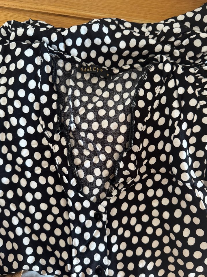 Puantiyeli Elbise - Görsel 2