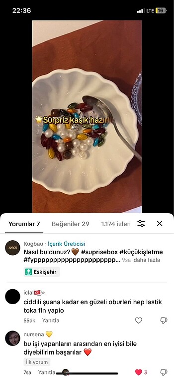 SÜRPRİZ KAŞIK??