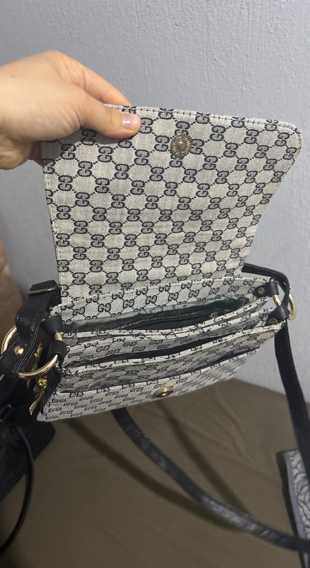 Beyaz Tokalı Yılan Desenli Parisian Çanta - Görsel 4