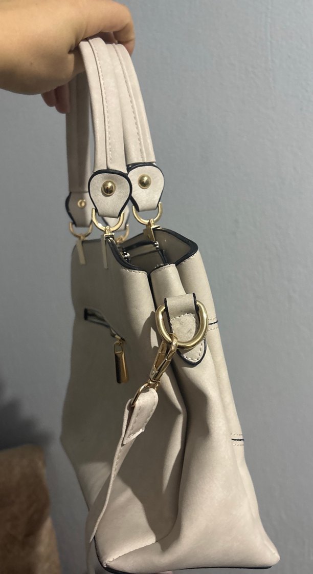 Michael Kors Beyaz Deri Kadın Çanta - Görsel 3