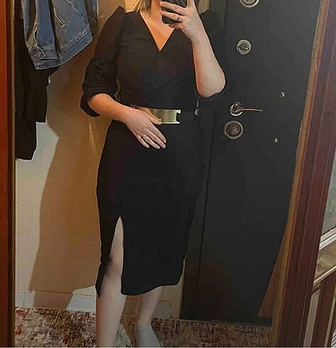 Elbise bir defa giyildi