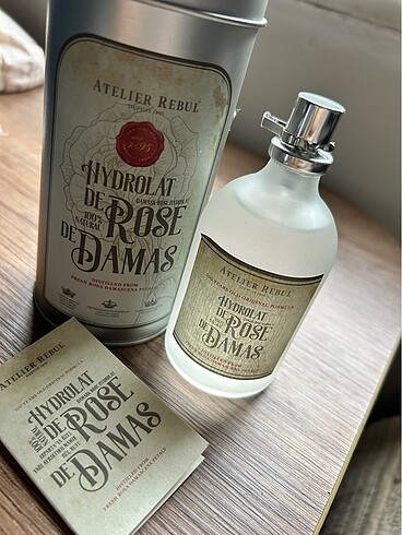  Beden Atelier rebul Damask rose hydrolat misk gül suyu