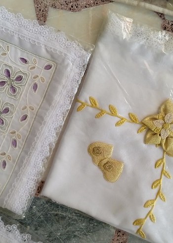 Nakışlı Bohça örtüsü fiskos masa örtüsü - Görsel 9