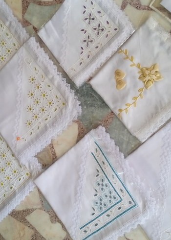 Nakışlı Bohça örtüsü fiskos masa örtüsü - Görsel 11