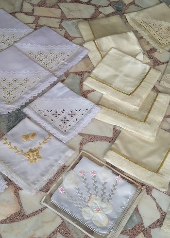 Nakışlı Bohça örtüsü fiskos masa örtüsü - Görsel 15