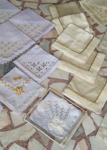 Nakışlı Bohça örtüsü fiskos masa örtüsü - Görsel 20