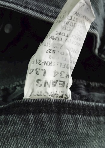 Gri Erkek Denim Pantolon Regular Fit - Görsel 4