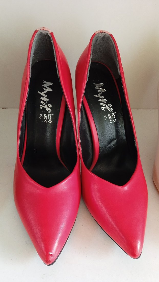 Pembe Stiletto Topuklu Kadın Ayakkabı - Görsel 2