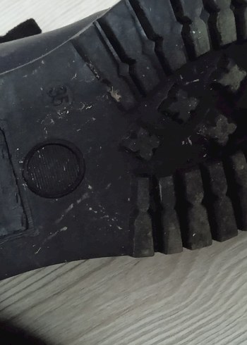 Siyah Lastik Bağcıklı Çocuk Botu - Görsel 2