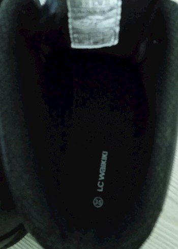 Siyah Lastik Bağcıklı Çocuk Botu - Görsel 5