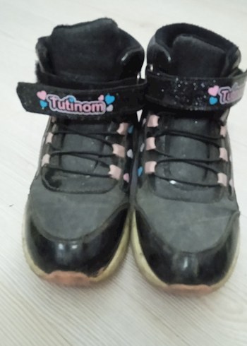 Pembe Tutinom Kız Çocuk Botları Velcro - Görsel 2