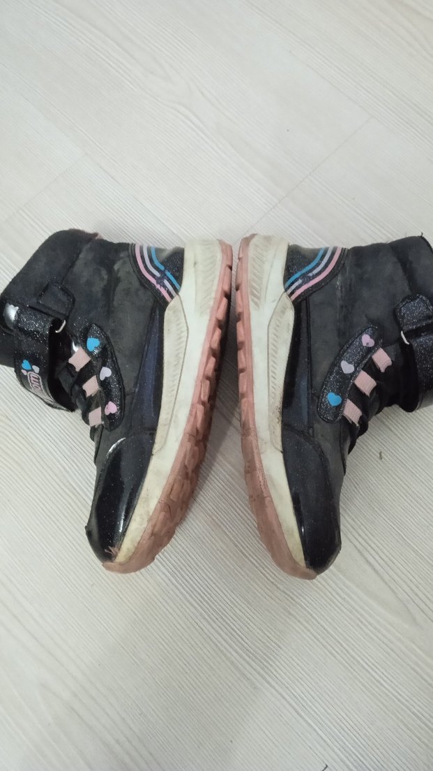 Pembe Tutinom Kız Çocuk Botları Velcro - Görsel 3