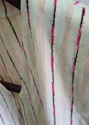 Bohem Tarzı KREM YELEK - Görsel 6