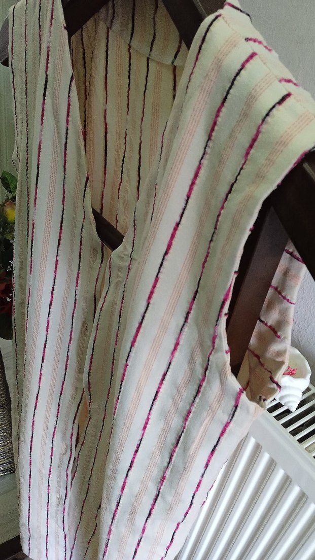 Bohem Tarzı KREM YELEK - Görsel 5