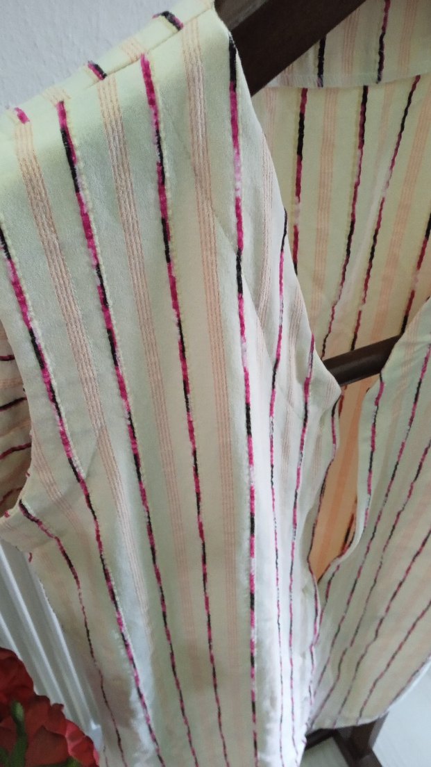 Bohem Tarzı KREM YELEK - Görsel 4