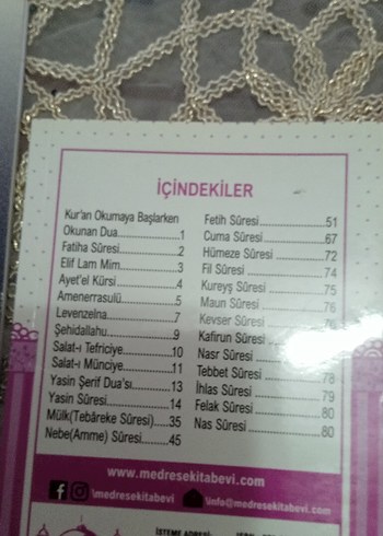 Namaz Surelerinin Rehberi ve Tefsiri Kitapları - Görsel 2