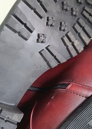 Kahverengi Tokalı Deri Biker Bot - Görsel 17