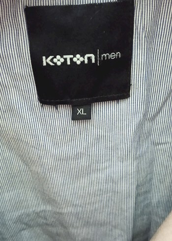 Bej Erkek Keten Trençkot - Görsel 4