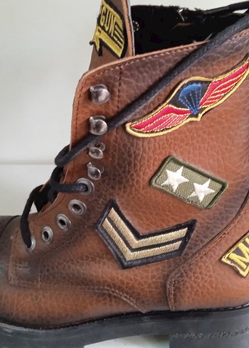 Kahverengi Deri Botlar - Görsel 6