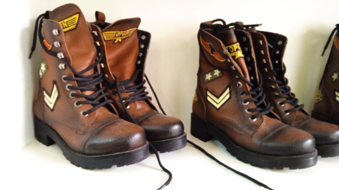 Kahverengi Deri Botlar - Görsel 3