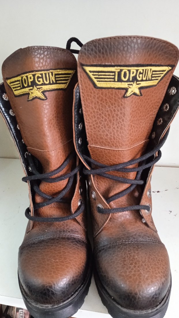 Kahverengi Deri Botlar - Görsel 4