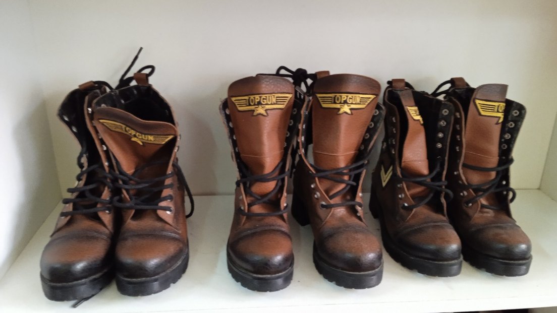 Kahverengi Deri Botlar - Görsel 2