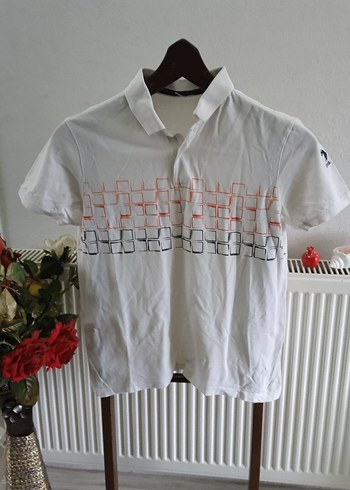 Pembe ve Beyaz Erkek Polo Tişörtler - Görsel 3