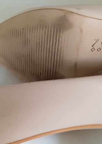 Bej Stiletto Topuklu Kadın Ayakkabı - Görsel 9