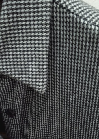 Gri Düğmeli Kadın Midi Gömlek - Görsel 5