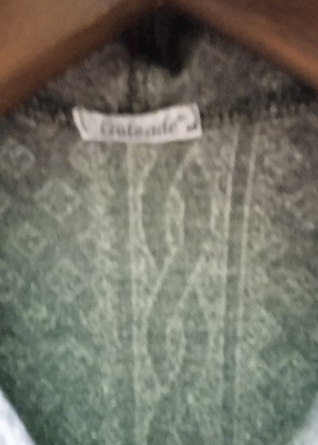 Bohem Gri Kapüşonlu Ceket - Görsel 4