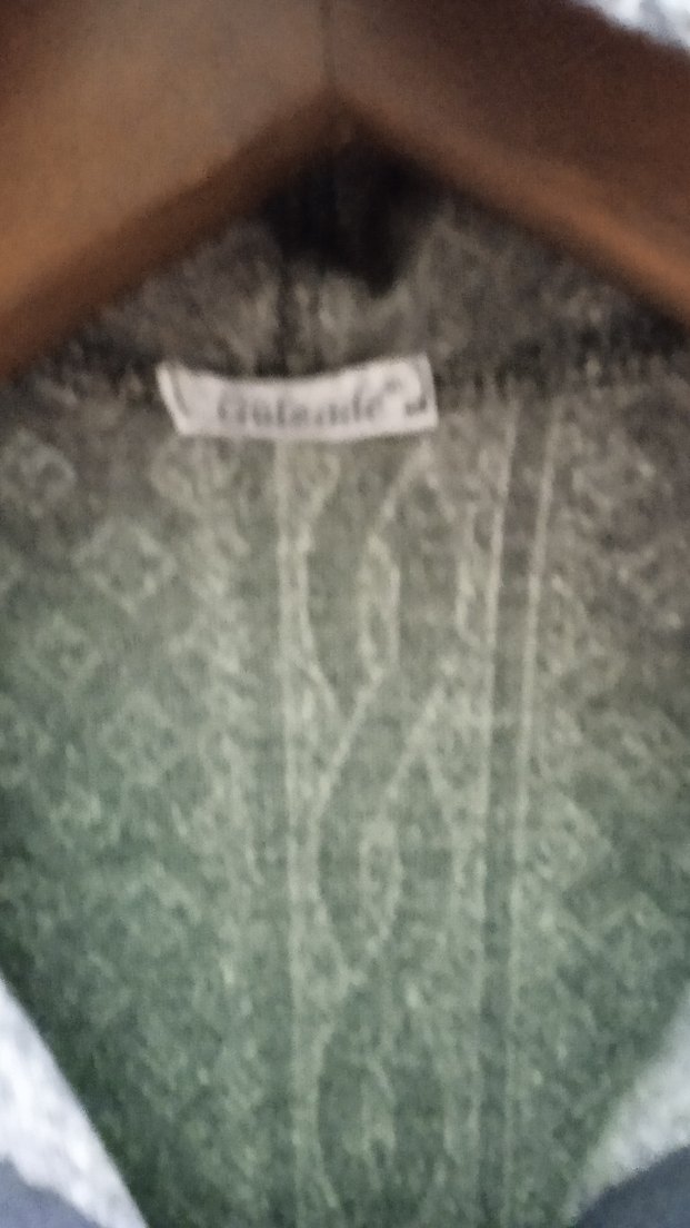 Bohem Gri Kapüşonlu  Ceket - Görsel 4