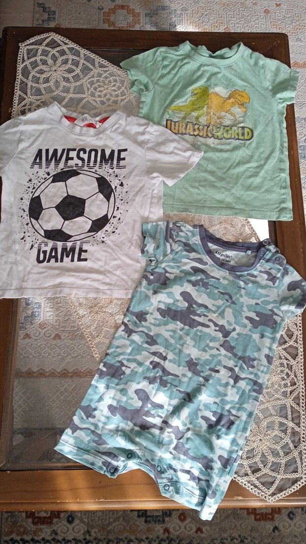 Erkek Çocuk Kısa Kollu Baskılı Tişört - Görsel 2