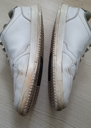 ERKEK Beyaz Bağcıklı Spor Ayakkabı - Görsel 2