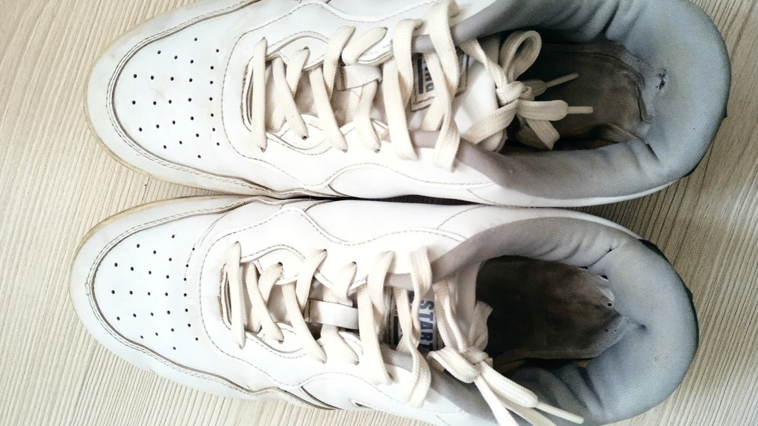 ERKEK Beyaz Bağcıklı Spor Ayakkabı - Görsel 4