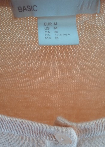 Bej Kadın Triko Hırka, Uzun Kollu, Salaş Kesim - Görsel 4