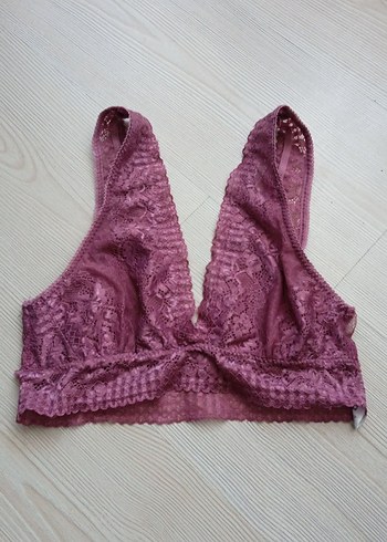 Pembe Bohem Midi Dantel Sütyen - Görsel 7